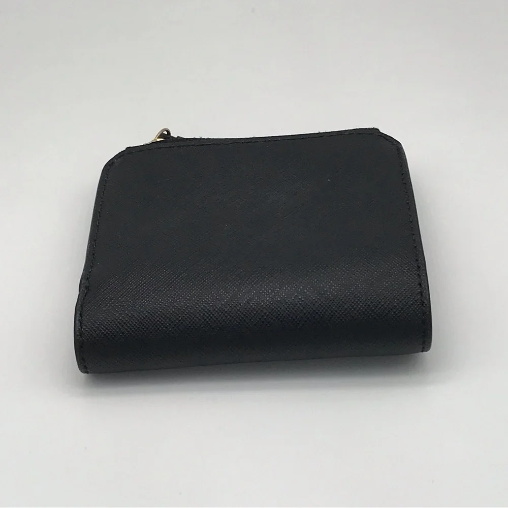 EUC TORY BURCH ROBINSON BLACK WALLET - Picture 2 of 16